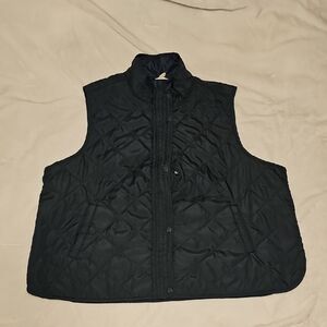 Maurices Dark Green Quilted Vest